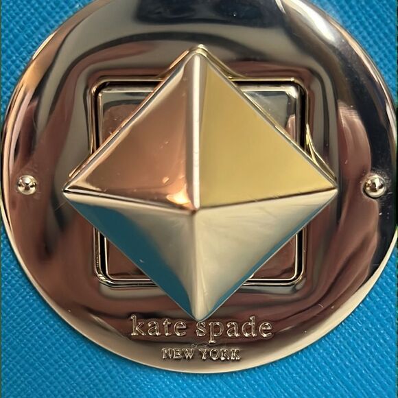 🔶kate spade Sally Aqua Newberry Lane Crossbody C9 - Picture 4 of 7